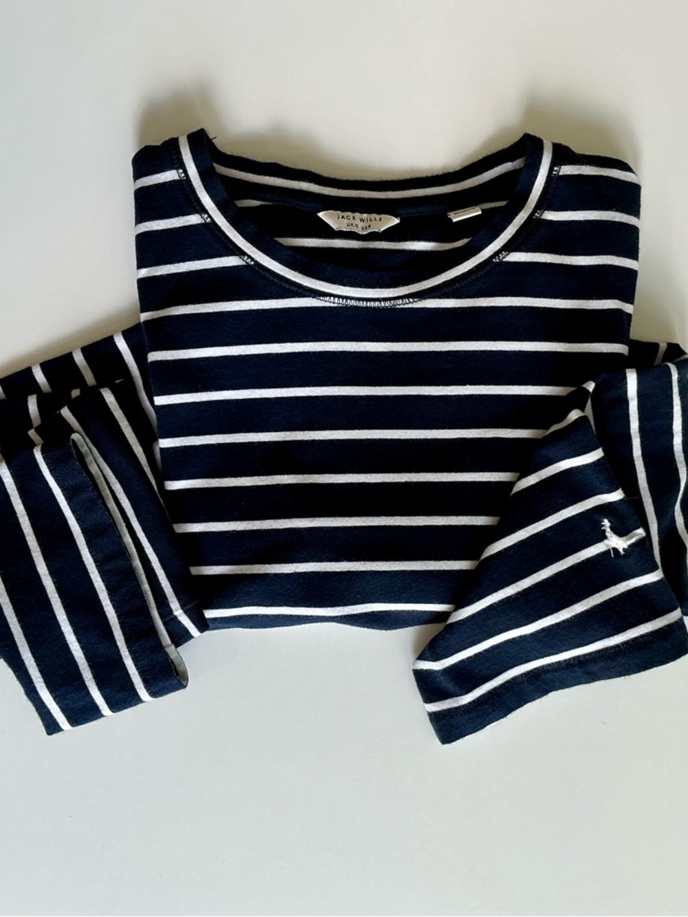 Jack Wills Cropped Tee Sz 8